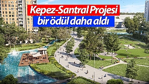 Kepez-Santral Projesi 'Green GOOD DESIGN' ödülünü kazandı