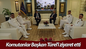  Komutanlar Başkan Türel'i ziyaret etti