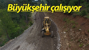 Manavgat Kırkkavak Toprak yoldan kurtuluyor