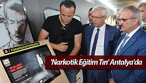 'Narkotik Eğitim Tırı' Antalya'da
