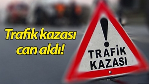 Otomobille motosiklet çarpıştı: 1 ölü!