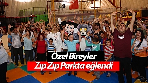 Özel Bireyler Zıp Zıp Parkta eğlendi