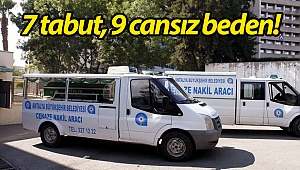 7 tabut, 9 cansız beden! (Videolu)