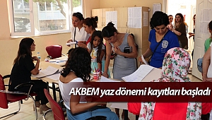 AKBEM yaz dönemi kayıtları başladı