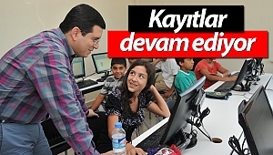 AKMEK kayıtları devam ediyor