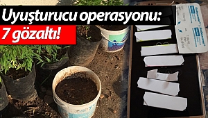 Antalya'da uyuşturucu operasyonu: 17 gözaltı!