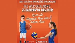 ASAT'tan yaz spor okulu