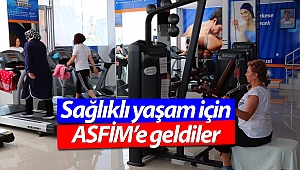ASFİM’de kilolara veda Sağlıklı yaşama merhaba