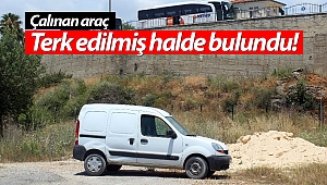 Çalınan araç terk edilmiş halde bulundu! (Videolu)