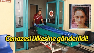 Denizde boğulan Alman kadının cenazesi ülkesine gönderildi!