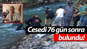 Kayıp adamın cesedi 76 gün sonra bulundu!