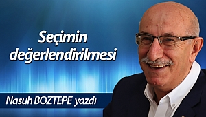 Seçimin değerlendirilmesi
