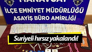 Suriyeli hırsız çaldığı paralarla yakalandı!