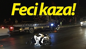 Alanya'da motosiklet yayaya çarptı: 3 yaralı!