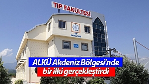 ALKÜ Akdeniz Bölgesi'nde bir ilki gerçekleştirdi
