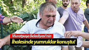 Antalya'da arazi ihalesinde yumruklar konuştu!
