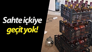 Antalya'da sahte içki operasyonu!