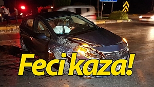 Antalya'da trafik kazası: 5 yaralı! (Videolu)
