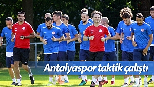 Antalyaspor taktik çalıştı