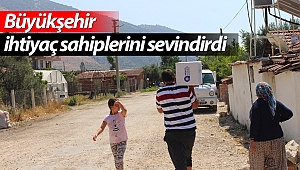 Büyükşehir Belediyesi dar gelirli aileleri sevindirdi