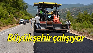 Dim Vadisi’ne kaymak gibi asfalt