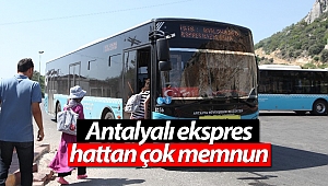 Ekspres hat 1 milyon 250 bin yolcu taşıdı