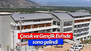 Finike Çocuk ve Gençlik Evi inşaatı tamamlandı