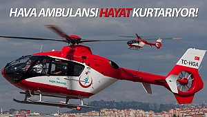 Hava ambulansı, minik Tevfik için havalandı!