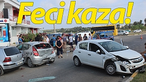 İngiliz rehber, yayaya ve park halindeki araçlara çarptı: 2 yaralı!
