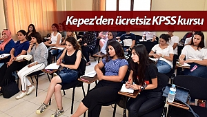 Kepez'den ücretsiz KPSS kursu