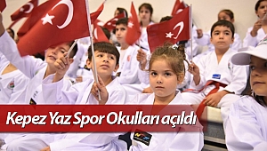 Kepez Yaz Spor Okulları açıldı