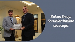 Kültür ve Turizm Bakanı Ersoy Büyükşehir'de