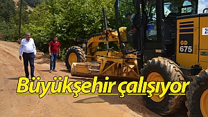 Kumluca Altınyaka-Çaltı yolu asfalta hazırlanıyor