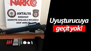 Manavgat'ta uyuşturucu operasyonu!