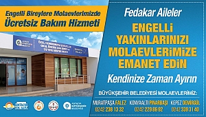 Mola Evleri engelli ailelerin yüzünü güldürüyor