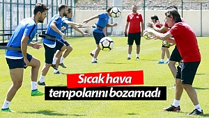 Sıcak, Antalyaspor'un temposunu bozmadı