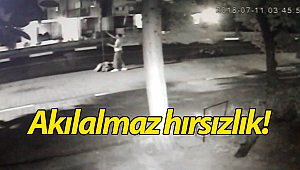 Türk bayrağı direğiyle birlikte çalındı!