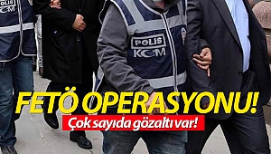 Antalya'da FETÖ operasyonu! (Videolu)