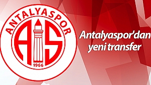 Antalyaspor'dan bomba transfer (Videolu)