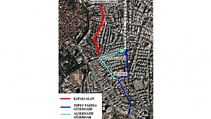 Arık Caddesi bir haftalığına trafiğe kapanıyor