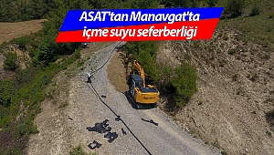 ASAT'tan Manavgat'ta içme suyu seferberliği