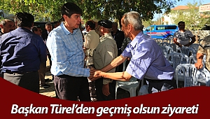 Başkan Türel’den geçmiş olsun ziyareti