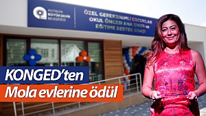Büyükşehir Belediyesi’ne bir ödül de KONGED’ten