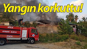 Gecekondu yangını korkuttu!
