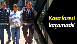 Kasa faresi kaçamadı!
