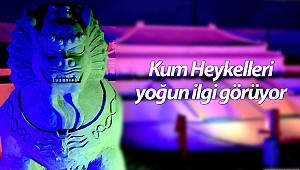 Kum Heykeller Efsaneler temasıyla yoğun ilgi görüyor