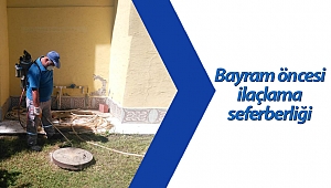 Manavgat ve Alanya’da bayram öncesi ilaçlama seferberliği