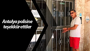 Rus gelinden Antalya polisine teşekkür