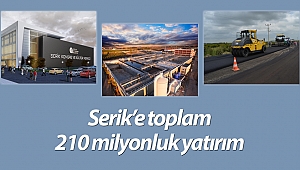 Serik’in sorunları 4 yılda çözüldü