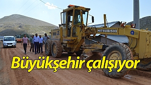 Söbüçimen yayla yolu yenileniyor